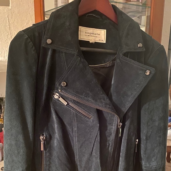 Leather/suede jacket - Picture 1 of 8